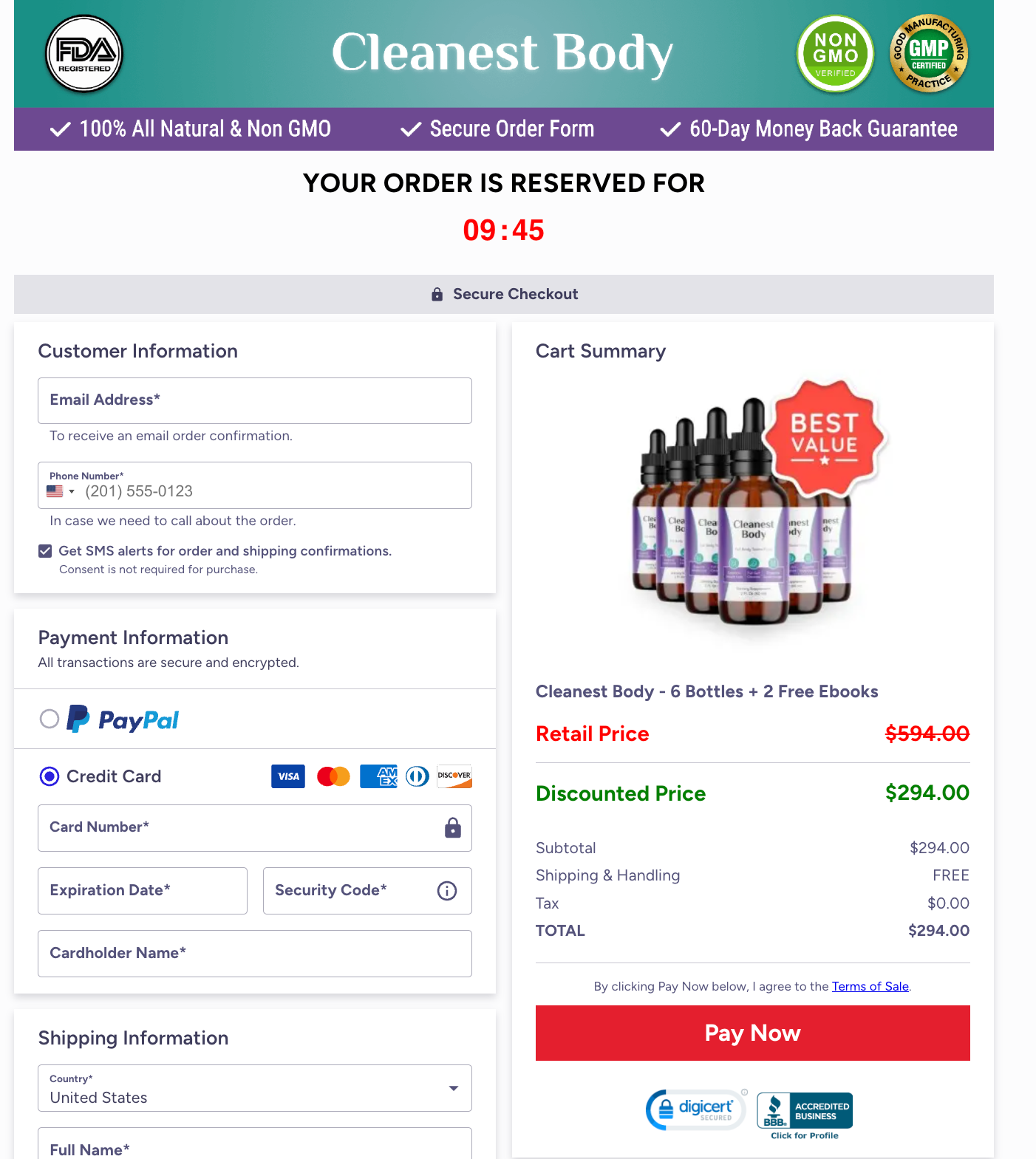 cleanest-body-pricing-table